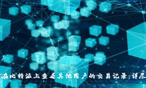 如何在比特派上查看其他用户的交易记录：详尽指南